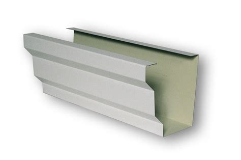 sheet metal gutter profiles|prefinished metal building trim.